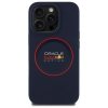 Red Bull RBHMP14L24SIILVR iPhone 14 Pro  6.1 hardcase granatowy/navy Silicone Red Ring MagSafe